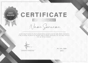 Certificates & Education - 斗球